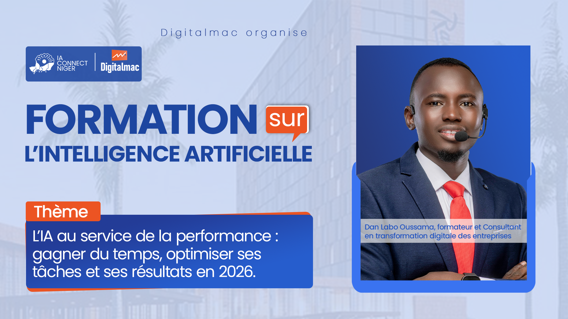 Formation : l'Intelligence Artificielle pour améliorer la productivité au travail